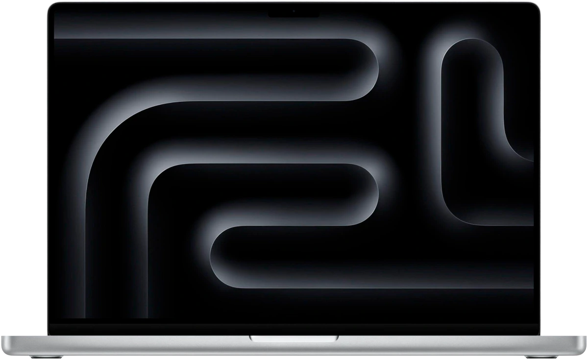 MacBook Pro mostrando la ficha clínica de MACA